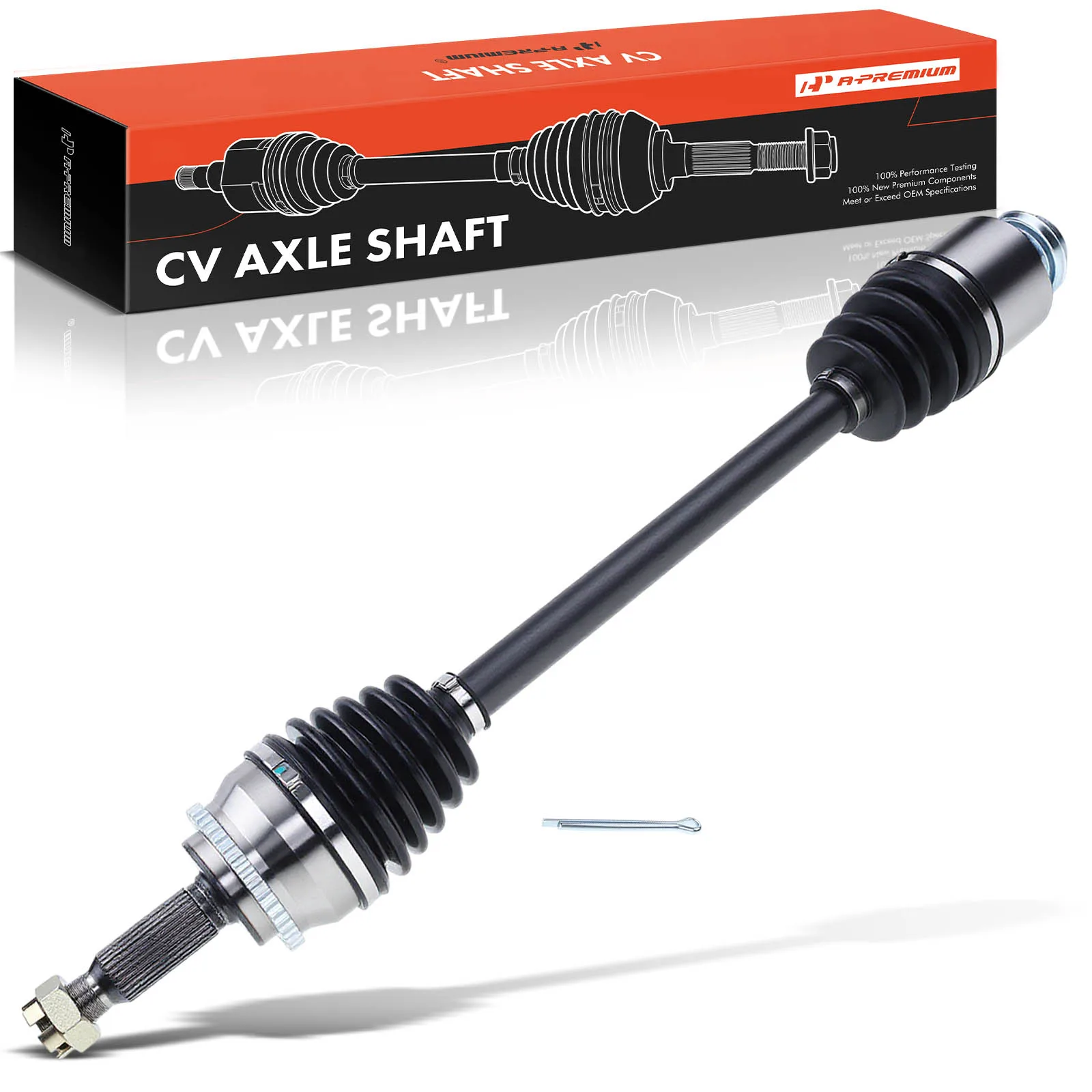 A-Premium Front Passenger Side CV Axle Assembly for Mitsubishi Endeavor 2004-2008 2010-2011 AWD