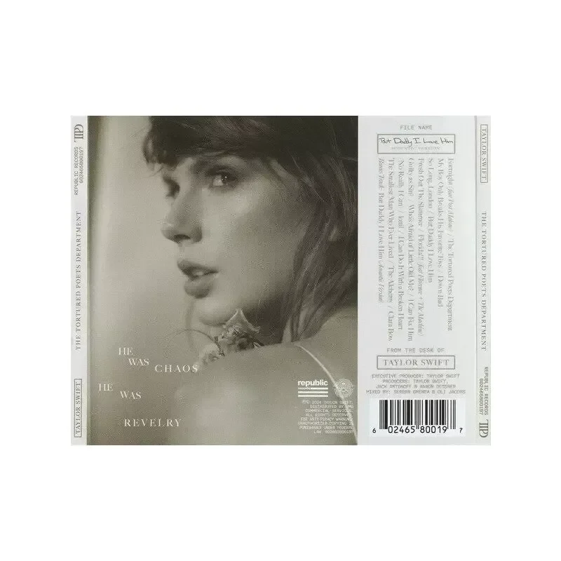 Original Imported CD for Taylor Swift Suffering Poetry Club Plus Music Unplugged US Version view 2