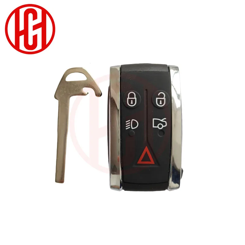 ID46 7945/7953 Chip 315/433MHz Remote Car Key 5 Buttons For Jaguar XF XFR XK XKR 2009-2013 FCC: KR55WK49244 Keyless Entry