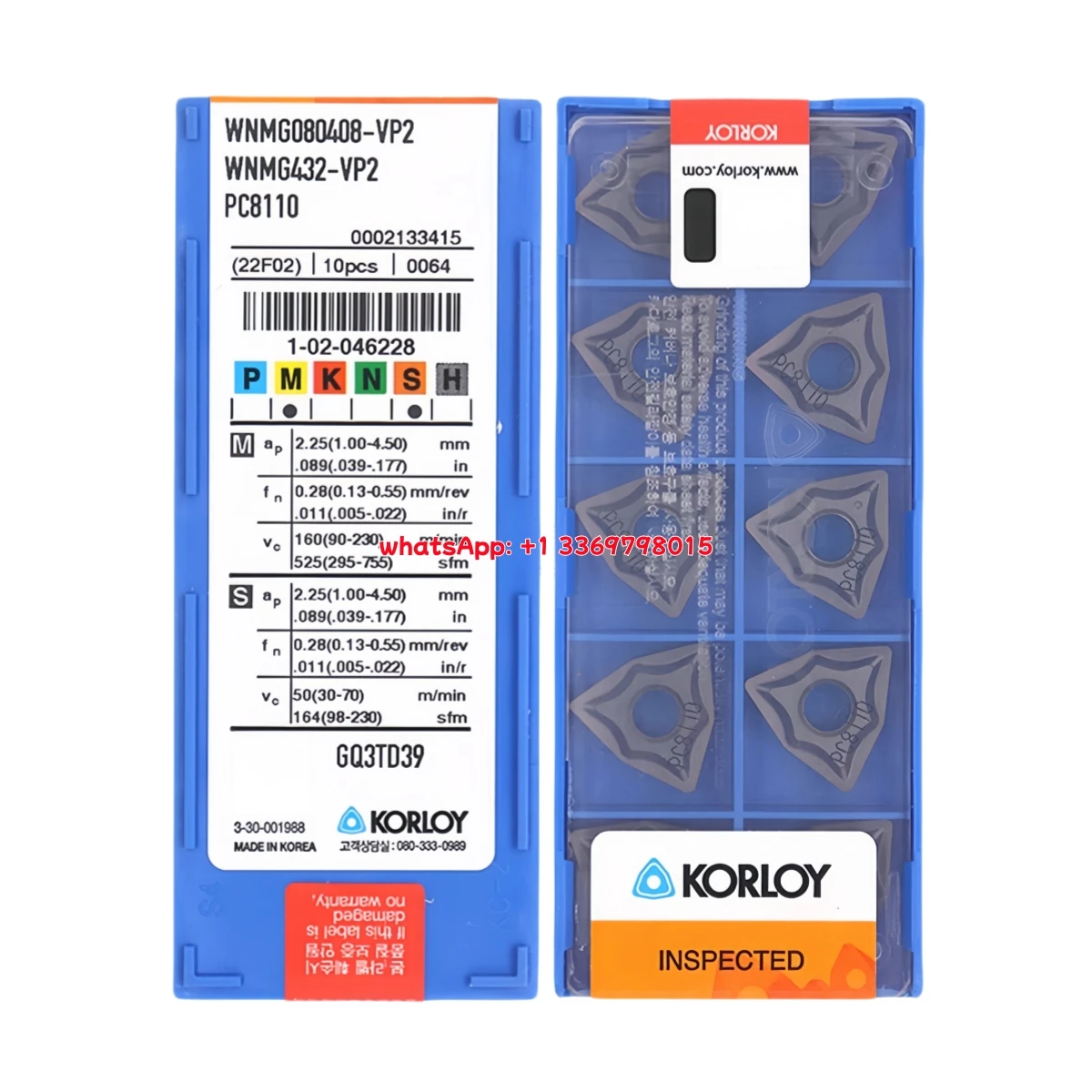 

100% Оригинальная токарная пластина WNMG WNMG08 WNMG0804 04 08 -GR HA VP2 VP3 MP CX310B H01 LM9810