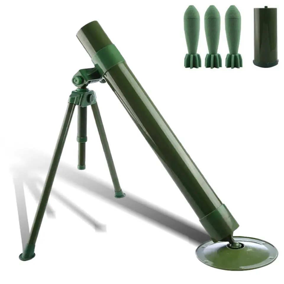 Discover Realistic 60Mm Airsoft Mortar For Intense Paintball Battles.