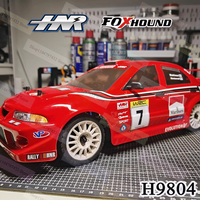 HNR H9804 Remote Control 1/10 Electric Four-Wheel Drive Brushless Rally Car 90KM/H Racing Off-Road Vehicle RC Model Foxhound RTR