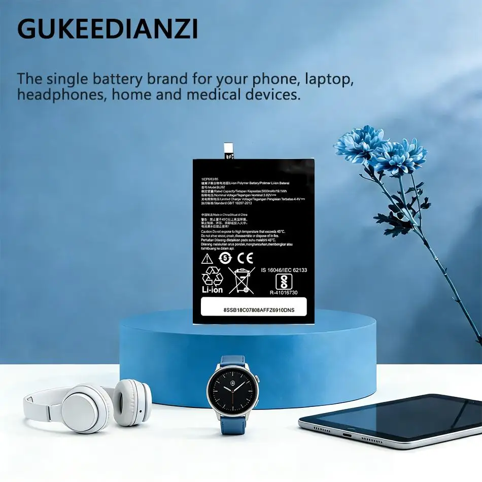 

Высокопроизводительный аккумулятор для мобильного телефона Lenovo Vibe P2 P2a42 P2c72 5000 мАч BL262