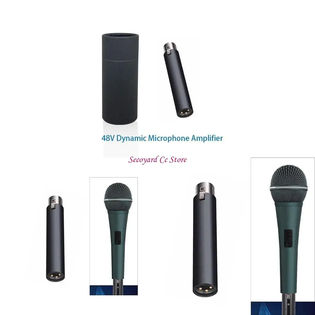 

N3UC 48V Music Amplifier Dynamic Microphone Preamplifier for Dynamic Microphone