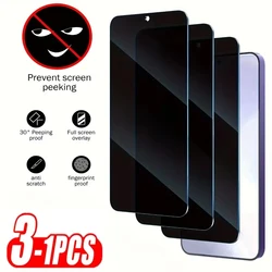 1-3PCS Privacy Screen Protector For Samsung S21 S20 FE Plus S24 S25 Ultra S23 S22 A56 A36 A26 A55 A54 A53 A33 A35 Anti Spy Glass