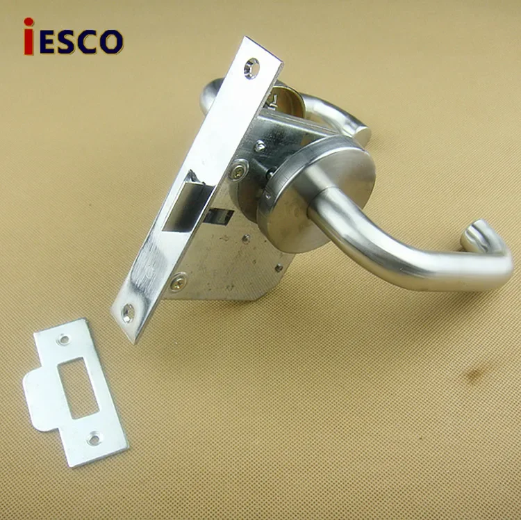 Stainless steel handle fire door lock fire door fire door lock door lock passage lock