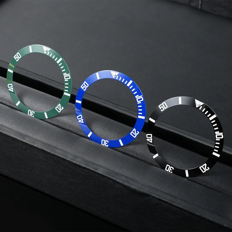 For Casio Swordfish MDV-106 Ceramic Digital Scale Ring WatchAccessory MDV-107 Solid Arc Mouth Steel Watchband MDV106 Watch Hands