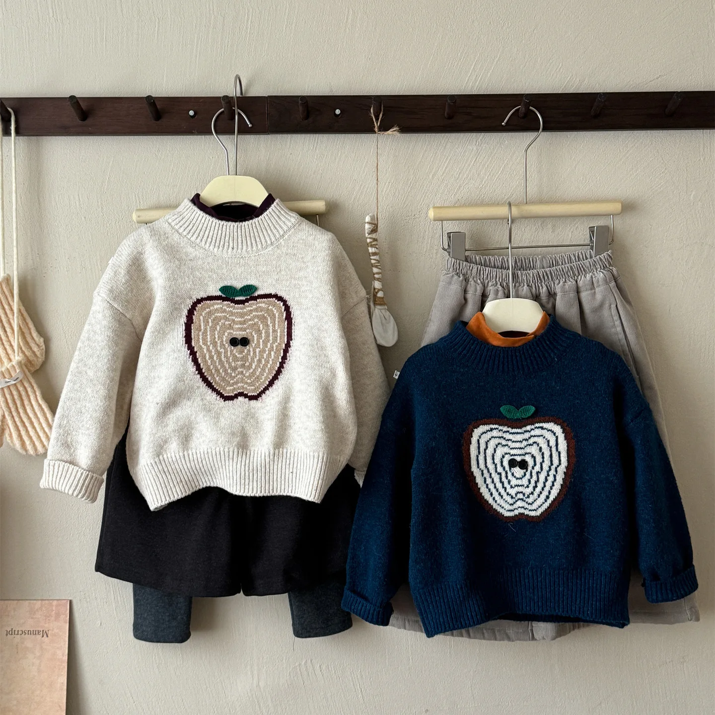 sueter-novo-de-inverno-para-meninas-super-lindo-top-de-fio-de-maca-pequena
