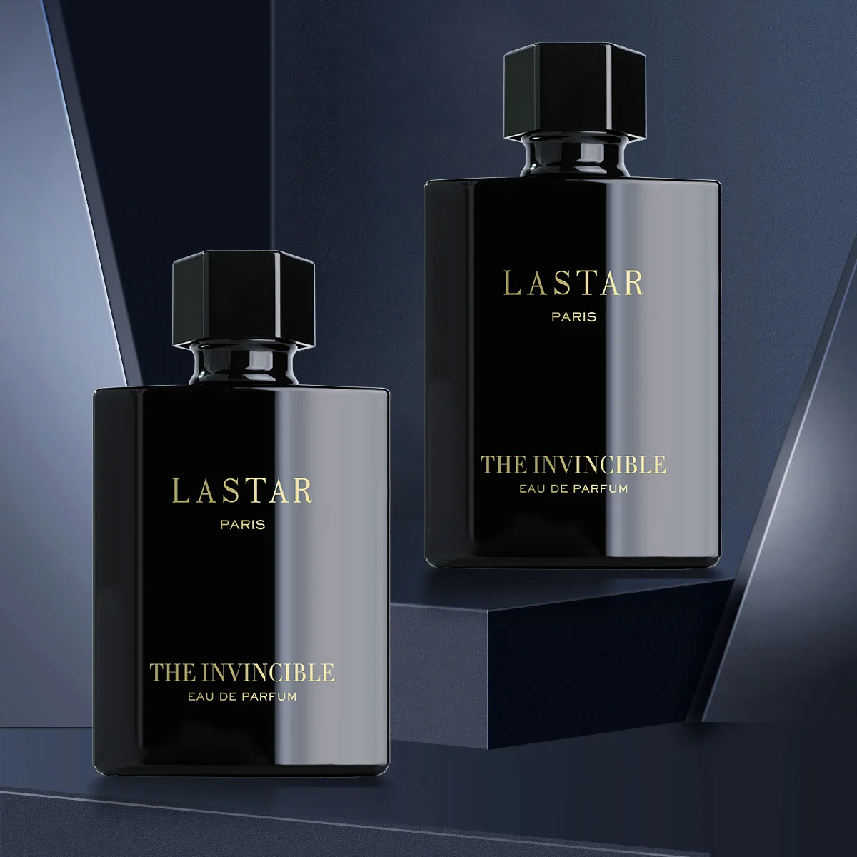 عطر لاستار للرجال، مسك، زجاجتين توتالينج 100 مل/3.38 أونصة. عطر يدوم طويلاً، هدية عيد الميلاد