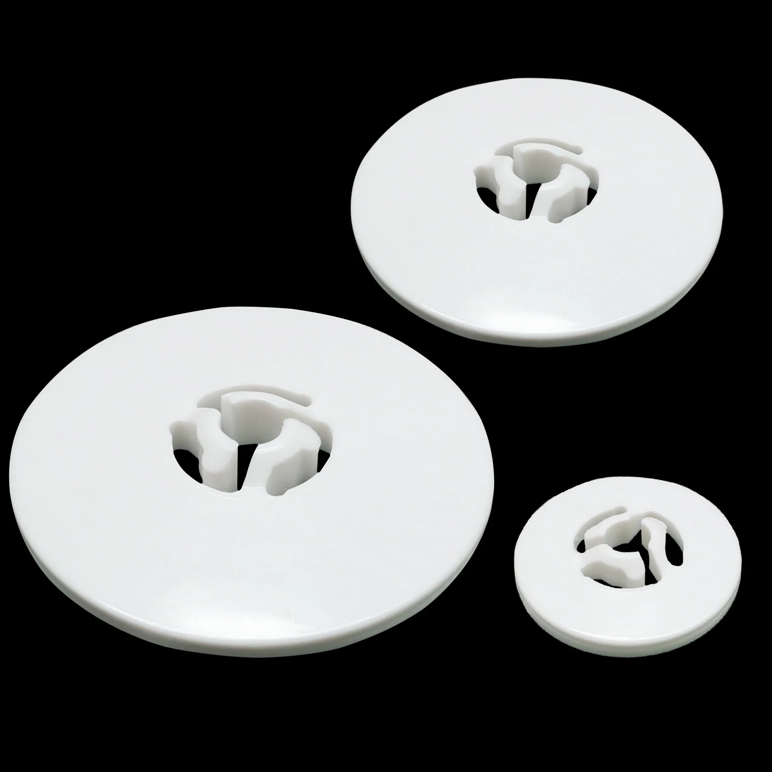 Tapa de carrete de máquina de coser de plástico, tapas de carrete pequeñas, medianas y grandes para máquinas de coser Brother Babylock, piezas de accesorios, 3 uds.