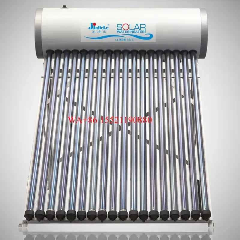 WMWMNU for JIADELE Solar Water Heater System 100L-300L Compact High Pressure Aluminum Alloy Solar Geyser