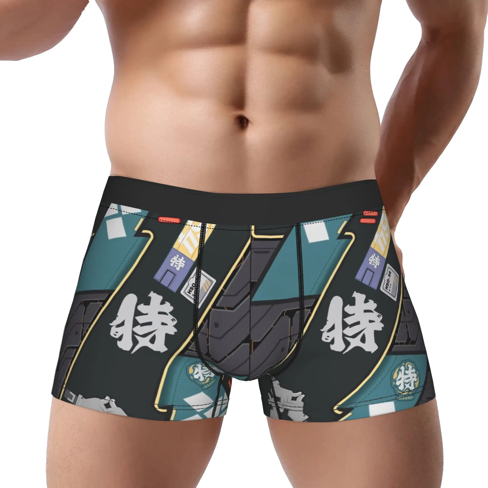 

Сексуальные трусы для мужчин Miyabi Zenless Zone Zero, мужское нижнее белье, шорты с принтом, боксеры