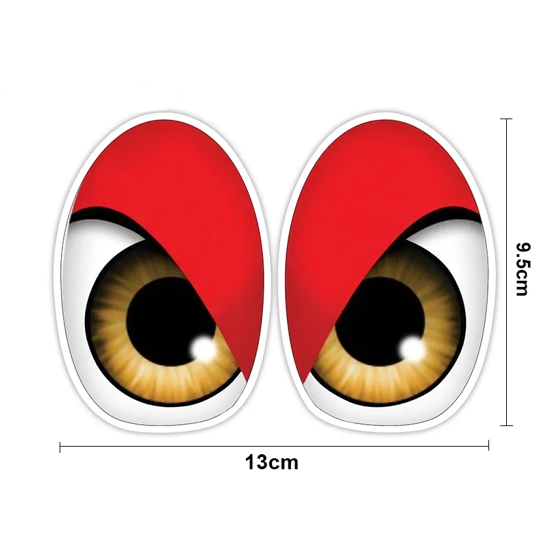 

Car Stickers Cartoon Bird Red Eyes Anime Funny Vinyl Decals Car Motorcycle Bumper Body Rear Window Decorative Decals,13CM*9.5CM