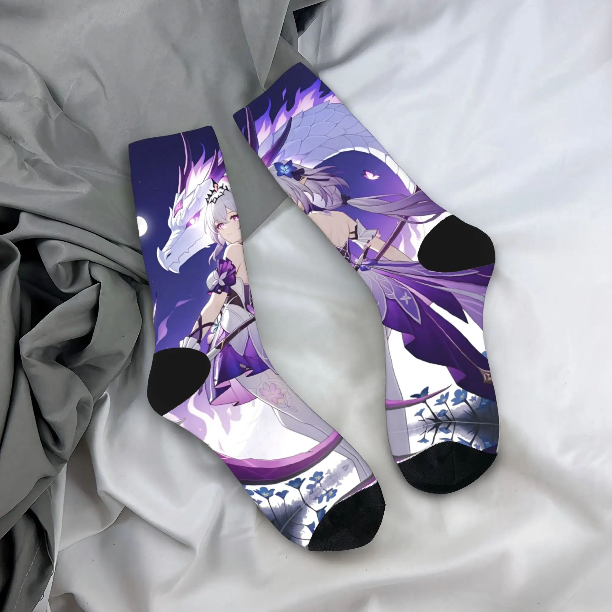 

Men Socks Game Stars Rails Stockings Spring Fashion Breathable Socks Design Running Anti Skid Socks