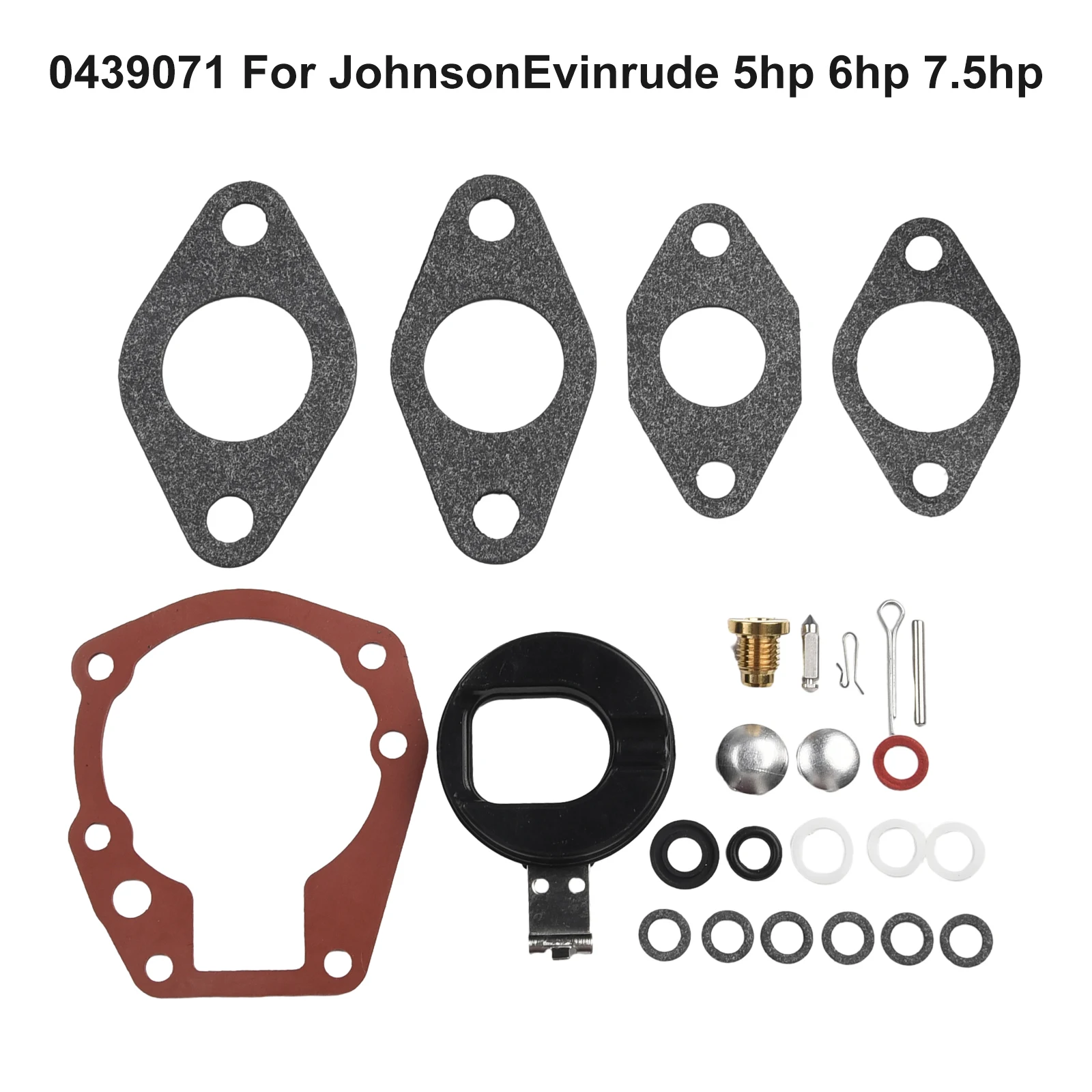 Premium Carburetor Rebuild Replacement Kit for JohnsonEvinrude Ensure Optimal Performance in 5hp 6hp 7 5hp Engines