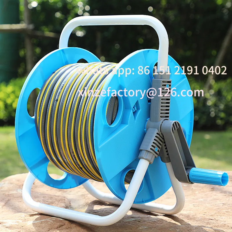 

Customizable water pipe, hose, coil storage rack, reel pipe retractor, water frame, household portable.