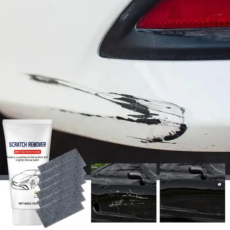 Nano Sparkle Cleaning Cloth Nano Clean Cloth Scratch Remover With Repair Paste Cleaning Cloth For Car Paint Scratch Repair