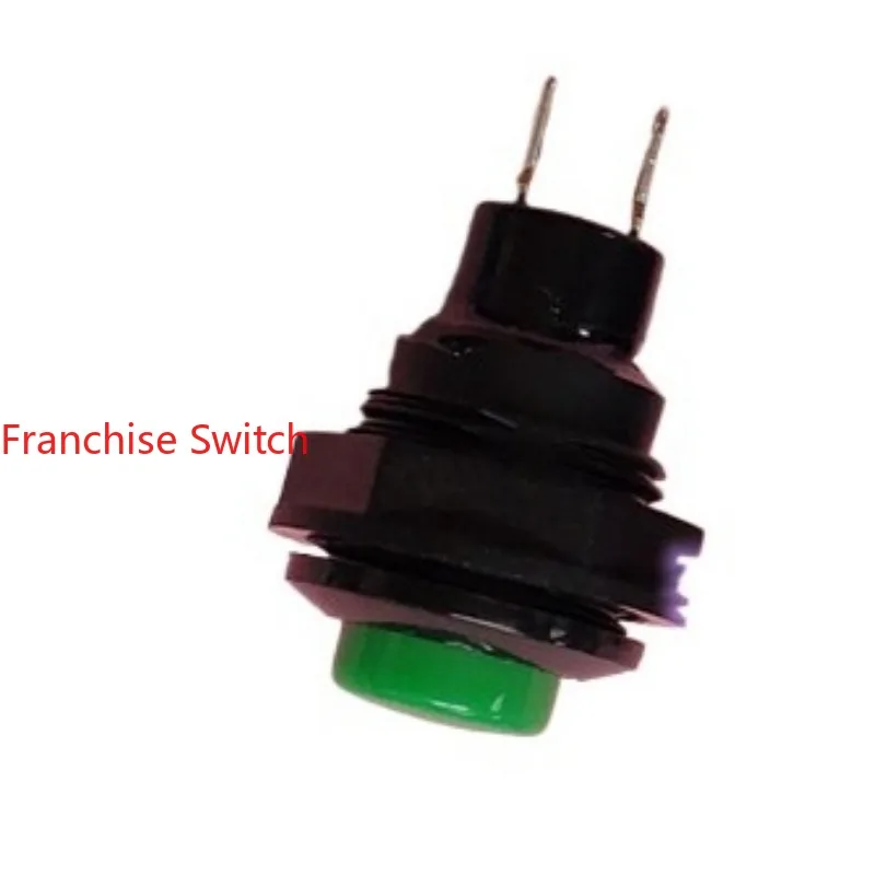 10PCS original button switch  PB-01-PP-G reset green, spot