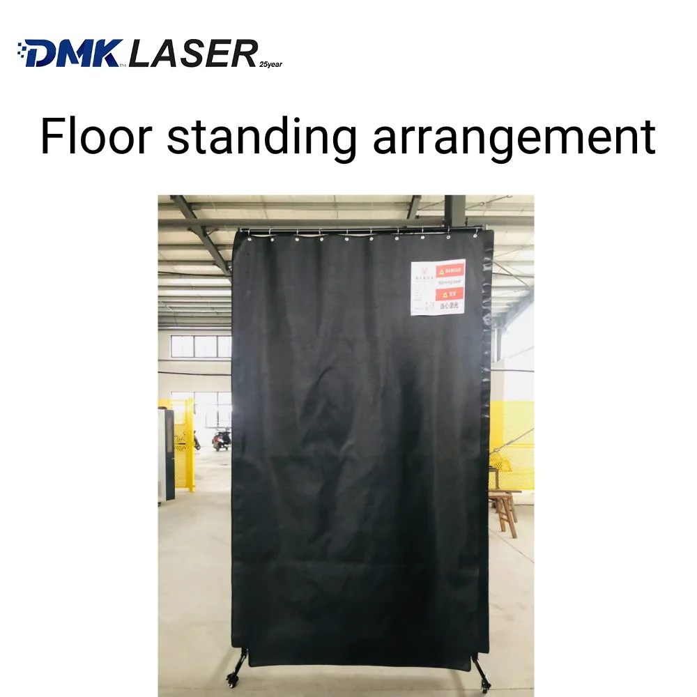 DMK Laser Safety protective Curtain Shield for Laser Welding cutting Cleaning Essential Equipment Parts anti laser radiation