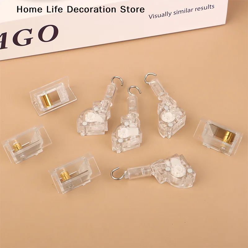 【TG】4Pcs Cord Lock And Tilt Meachanism Accessories For 25mm Venetian Blinds Window Blinds Components