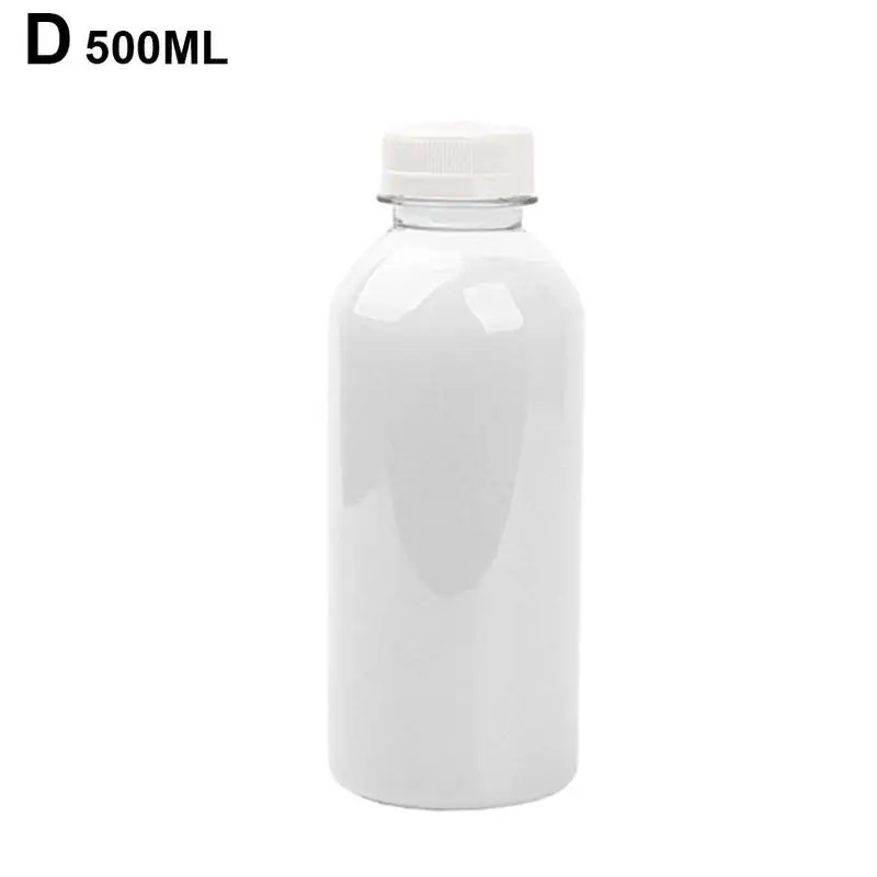 2pcs 500ml Plastic Milk Bottle