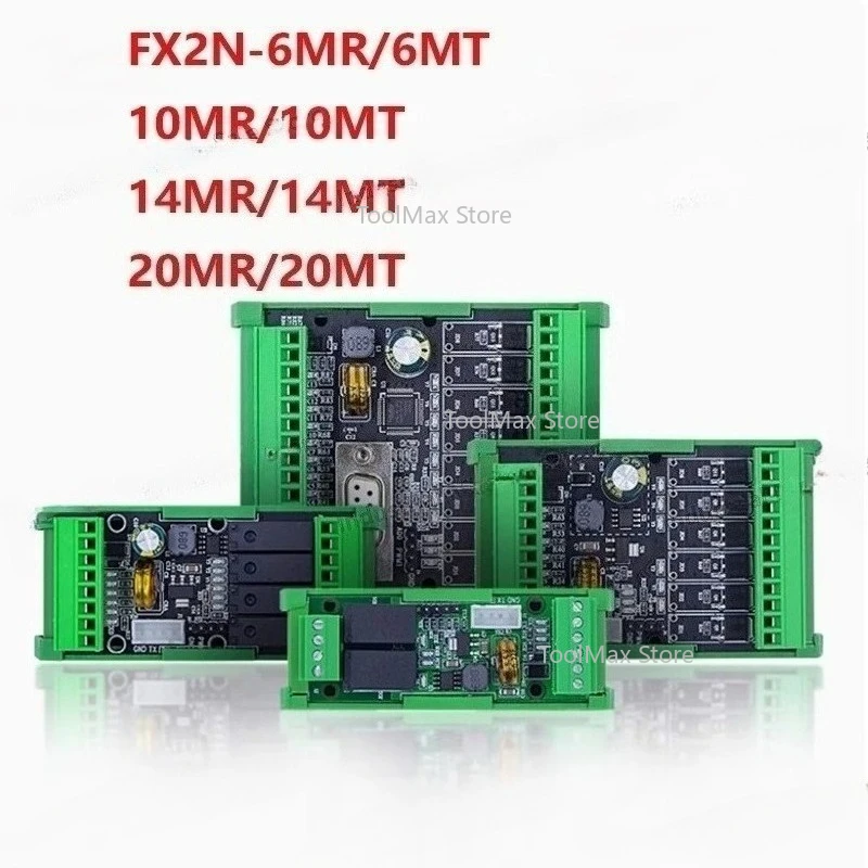 FX2N-6MR/10MR/14MR/20MR 6MT/10MT/14MT/20MT PLC مجلس مع قذيفة عالية السرعة العد التناظرية 2AD 0-10 فولت DC24V التتابع الترانزستور الناتج