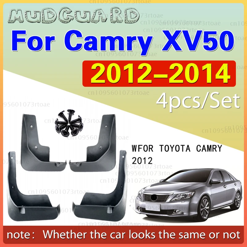 

Molded Mud Flaps For Toyota Camry XV50 Altis Aurion 2012 2013 2014 Mudflaps Splash Guards Mud Flap Front Rear Mudguards Fender