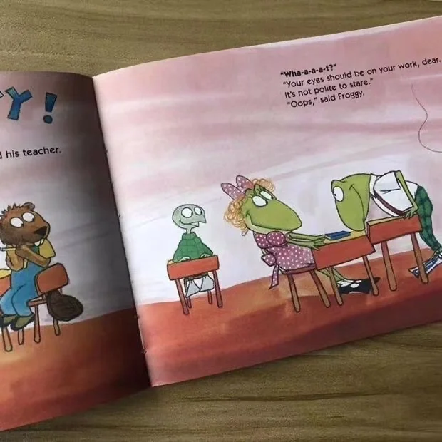 21 Books/Set I Can Read Froggy Kids Classical Story Children Early Education English Picture Storybook