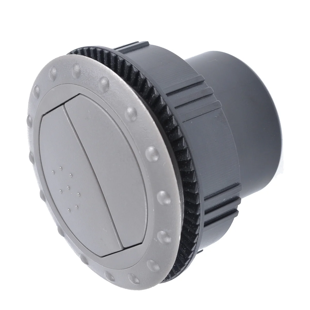 

1Pcs Universal Car Air Vent Outlet 60mm Grey ABS Plastic Rotating Air Conditioning Outlet for Rv Atv Interior Ceiling