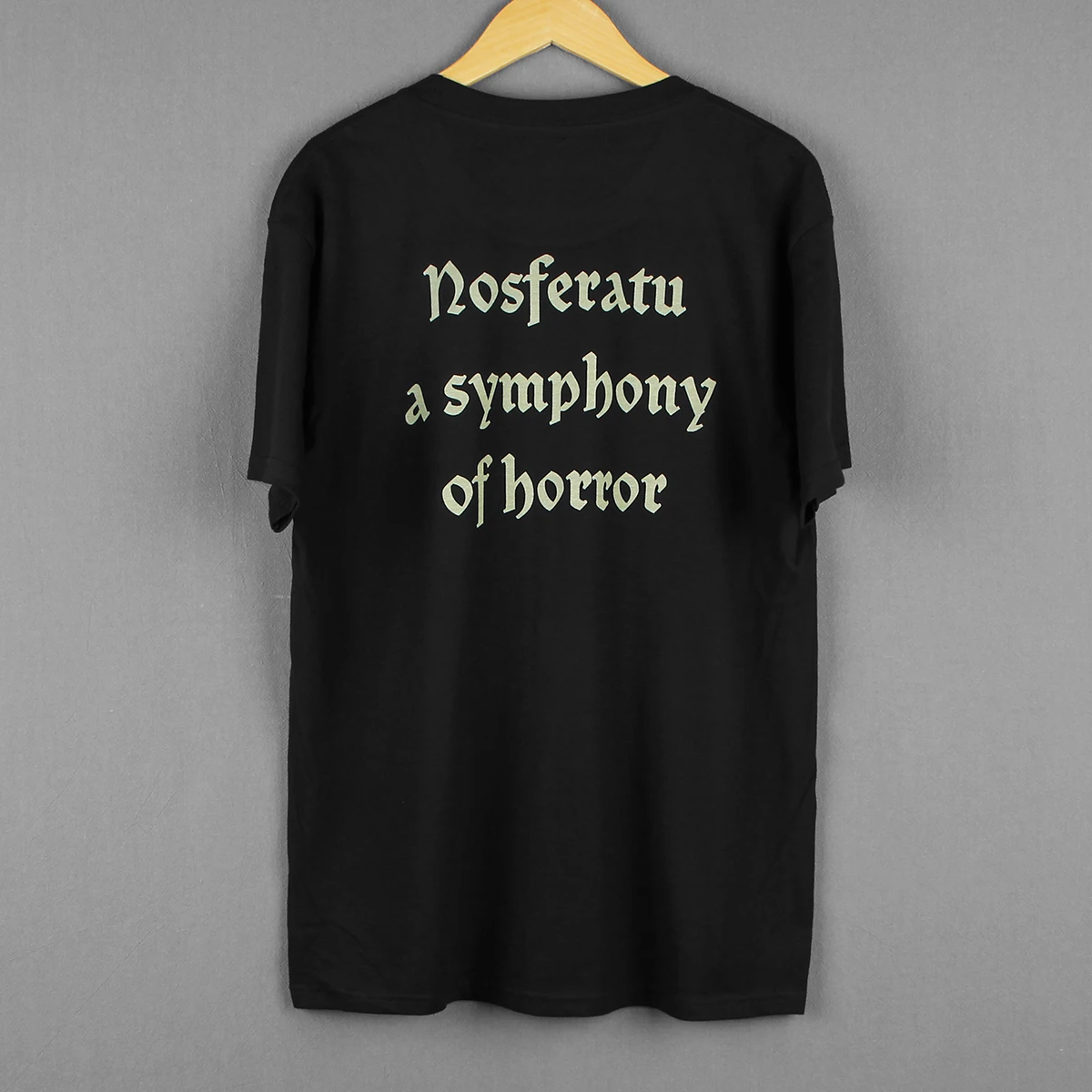 Nosferatu a Symphony of Horror T-Shirt Vampire Movie Men\'s Clothing Short Sleeve Summer Classic fit Cotton Tee Shirt