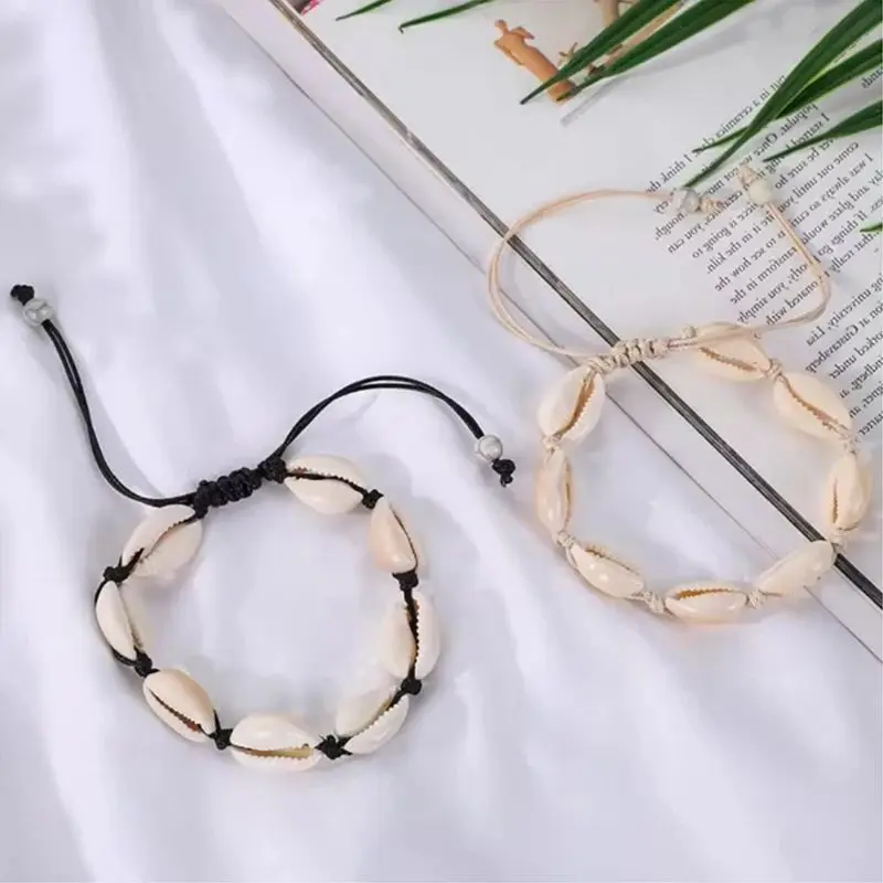 Богемные-морские-ракушки-плетеная-веревка-регулируемые-браслеты-для-женщин-и-мужчин-летние-песчаные-пляжные-веревочные-цепочки-браслет-ювелирные-изделия-«сделай-сам»