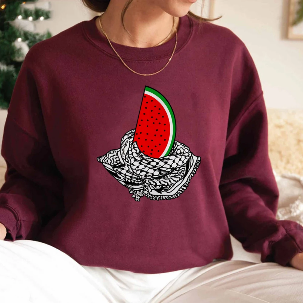 This Is Not A Watermelon Sweatshirt Peace and Love Hoodie Ceci N\'est Pas Une Pastèque Sweatshirts Unisex Streetwear Pullovers