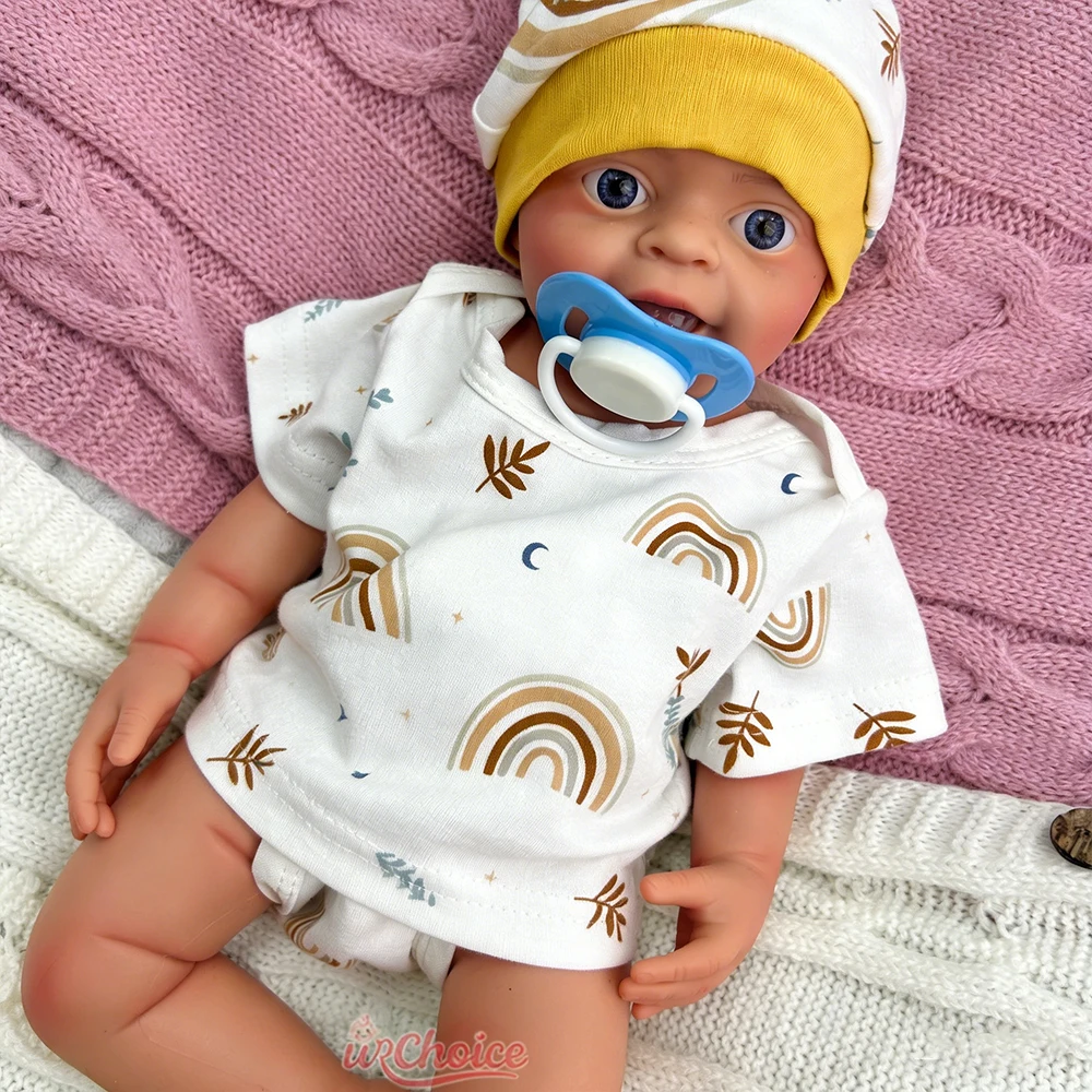 18Inch Hand-Painted Full Solid - đánh giá và giá Reborn Baby Doll Silicone Realistic