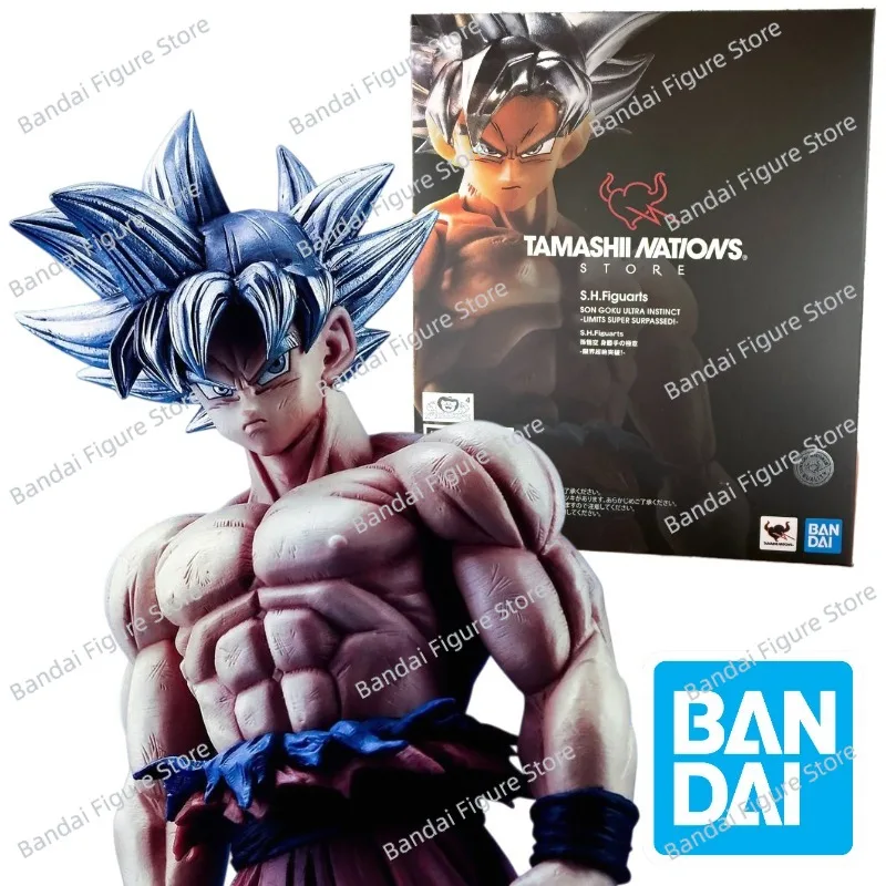 

В наличии Bandai TNT Dragon Ball S.H.Figuarts SHF Son Goku Ultra Instinct - Limits Super Surpassed Anime Action Figure Модель игрушки