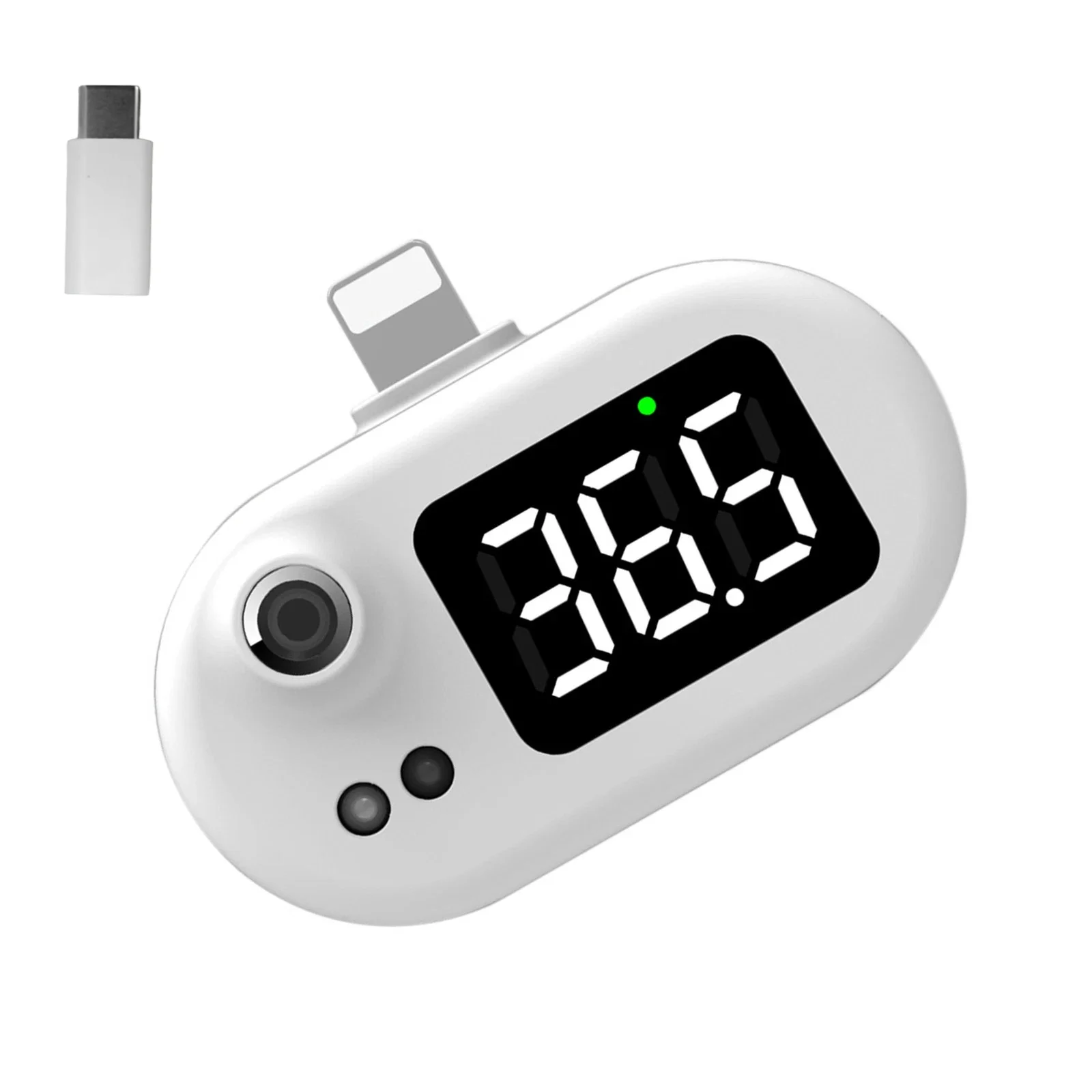 1PCS USB Smart Thermometer Mini Cell Phone Thermometer Non-contact Type-C Infrared