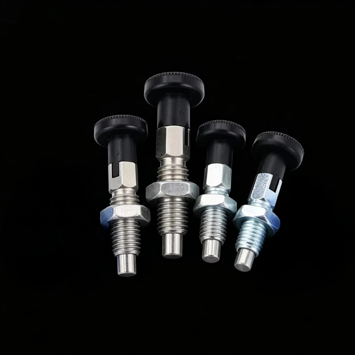 Stainless Steel Knob Plunger Indexing Pin Self-locking Reset Type Spring Positioning Locating Pin 6-M16