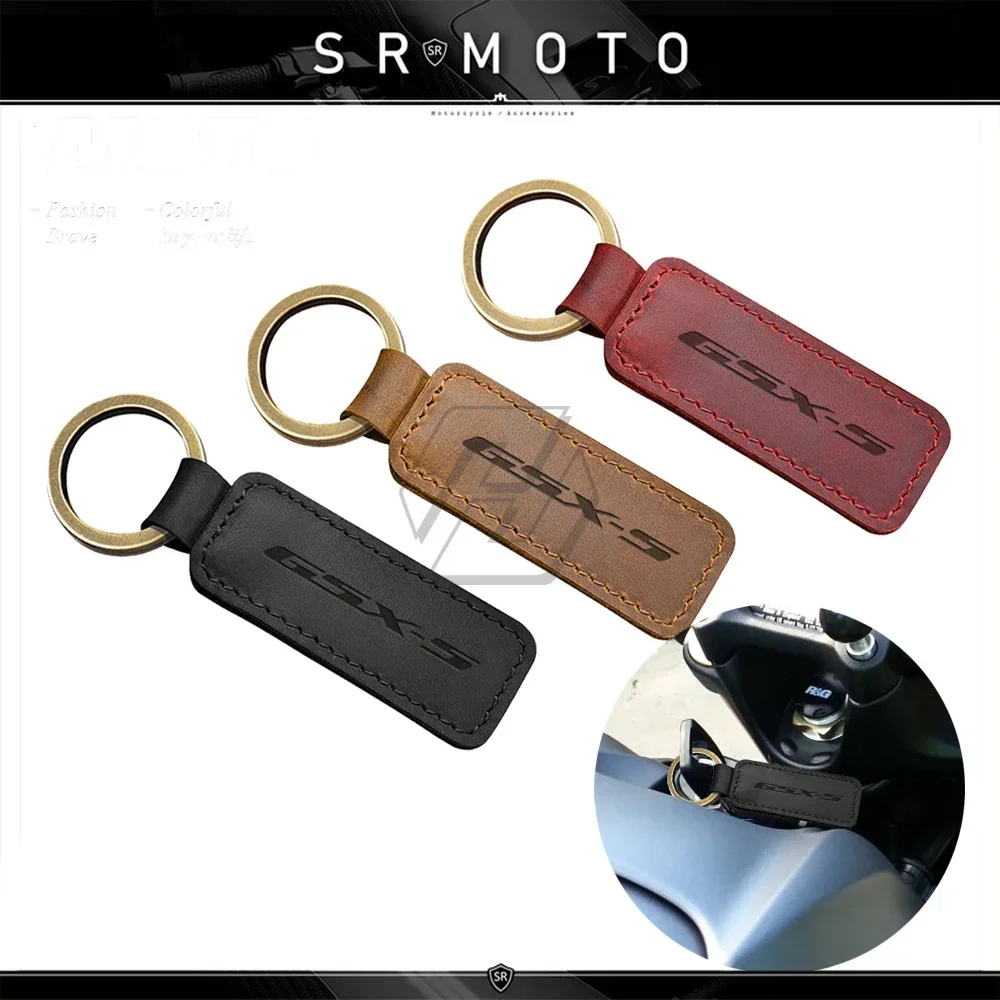 

Мотоциклетный брелок из воловьей кожи, брелок для ключей, подходит для Suzuki GSX-S 300 750 1000 GSX-S750 GSX-S 1000 KATANA