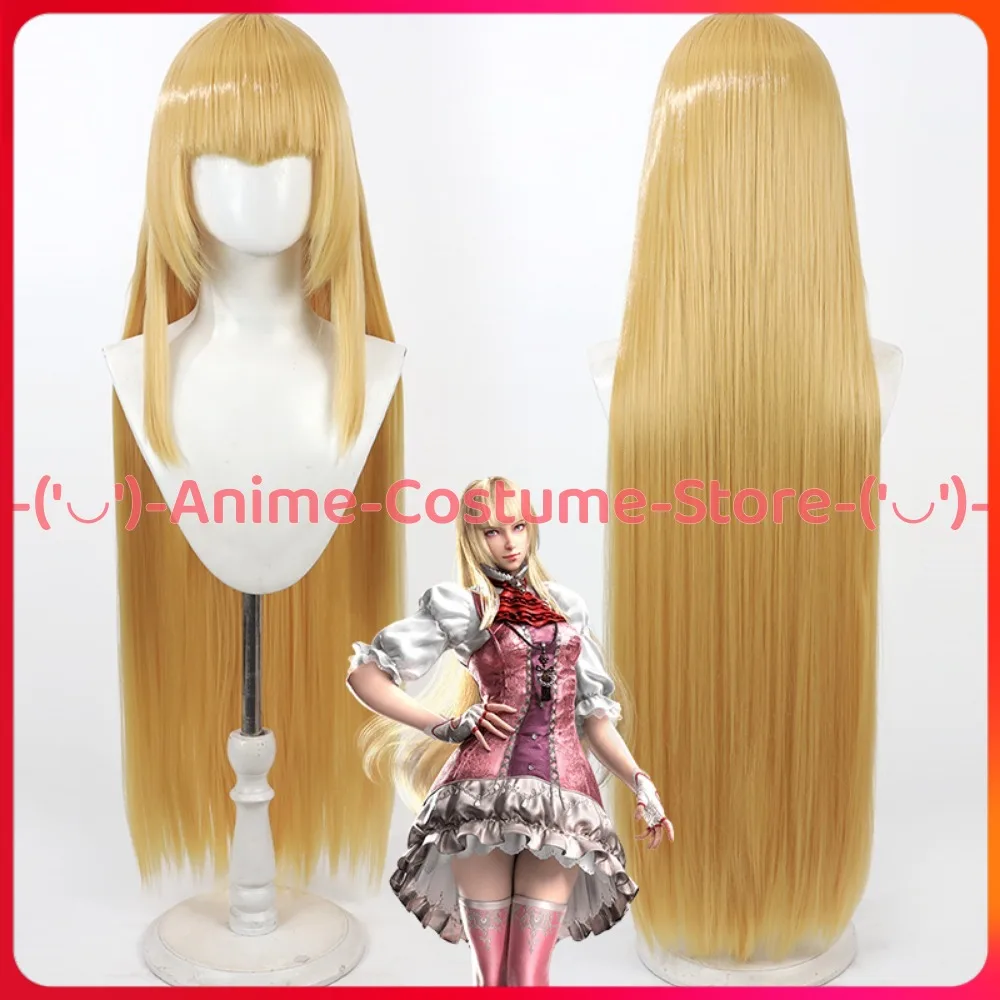 

Tekken 8 Лили, парик для косплея, аниме, игровой персонаж, Хэллоуин, карнавальный костюм для вечеринки, парики, термостойкие синтетические волосы