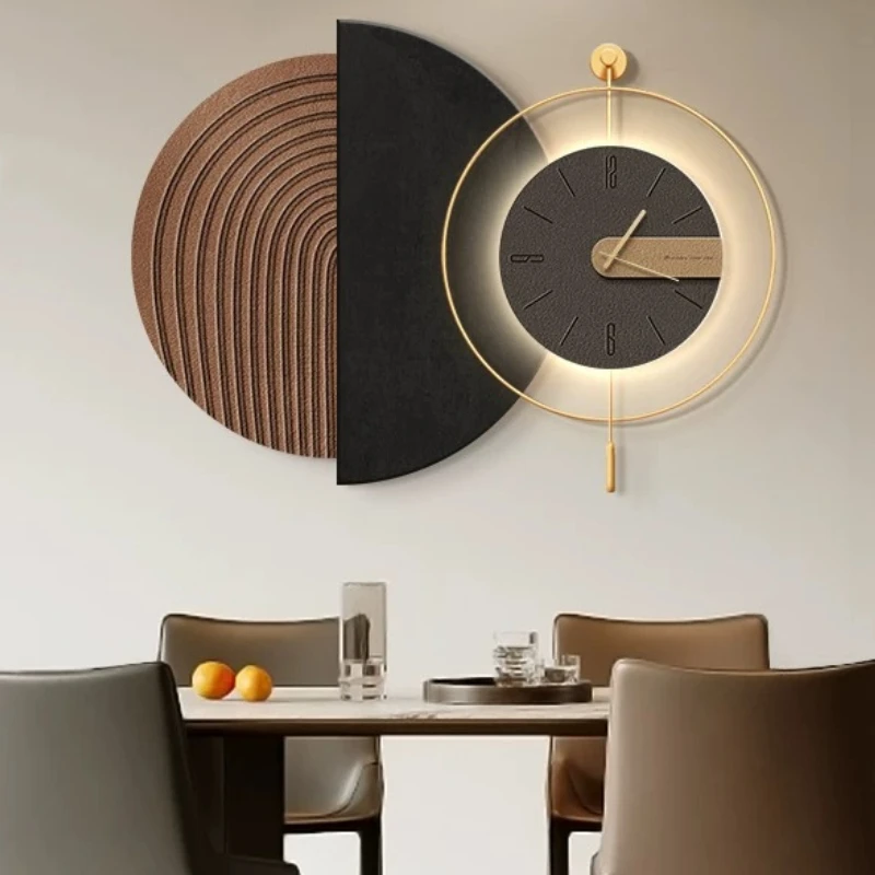 Chinese Style Xenomorph Wall Watch Fashion Aesthetic Modern Living Room Clock Wall Nordic Korean Reloj Pared Home Decoration