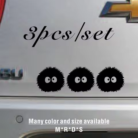 Funny Cartoon Pattern Vinyl Decal Car Sticker Waterproof Auto Decors For Truck Bumper Rear Window Laptop