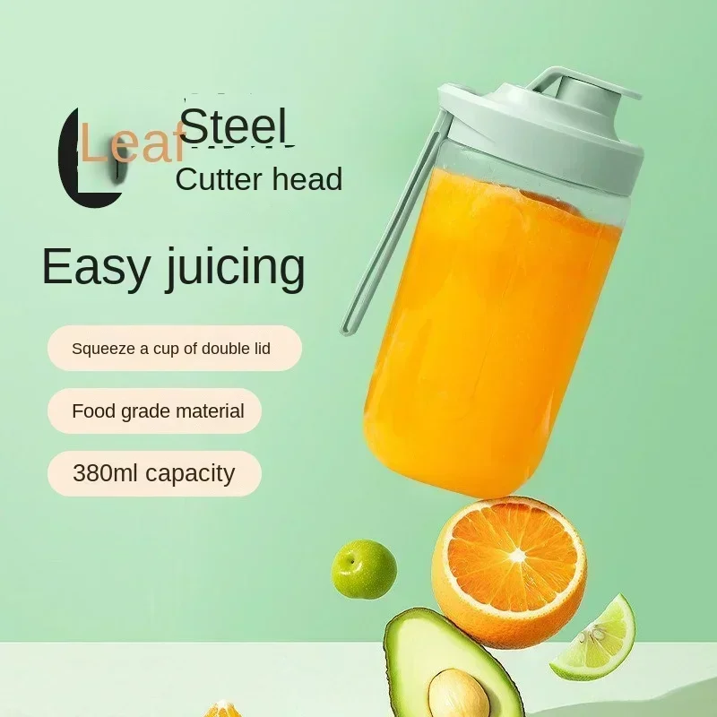 Wireless Mini Electric Juicer Multifunctional Blending Juice Cup USB Rechargeable Fruit Automatic Smoothie Blender Kitchen Tool