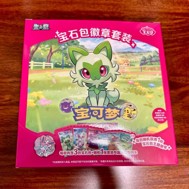 

Hot Sale Genuine pokemon Ptcg Cards Simplified Chinese version Gem Series Probability Of Obtaining Rare Collection Card