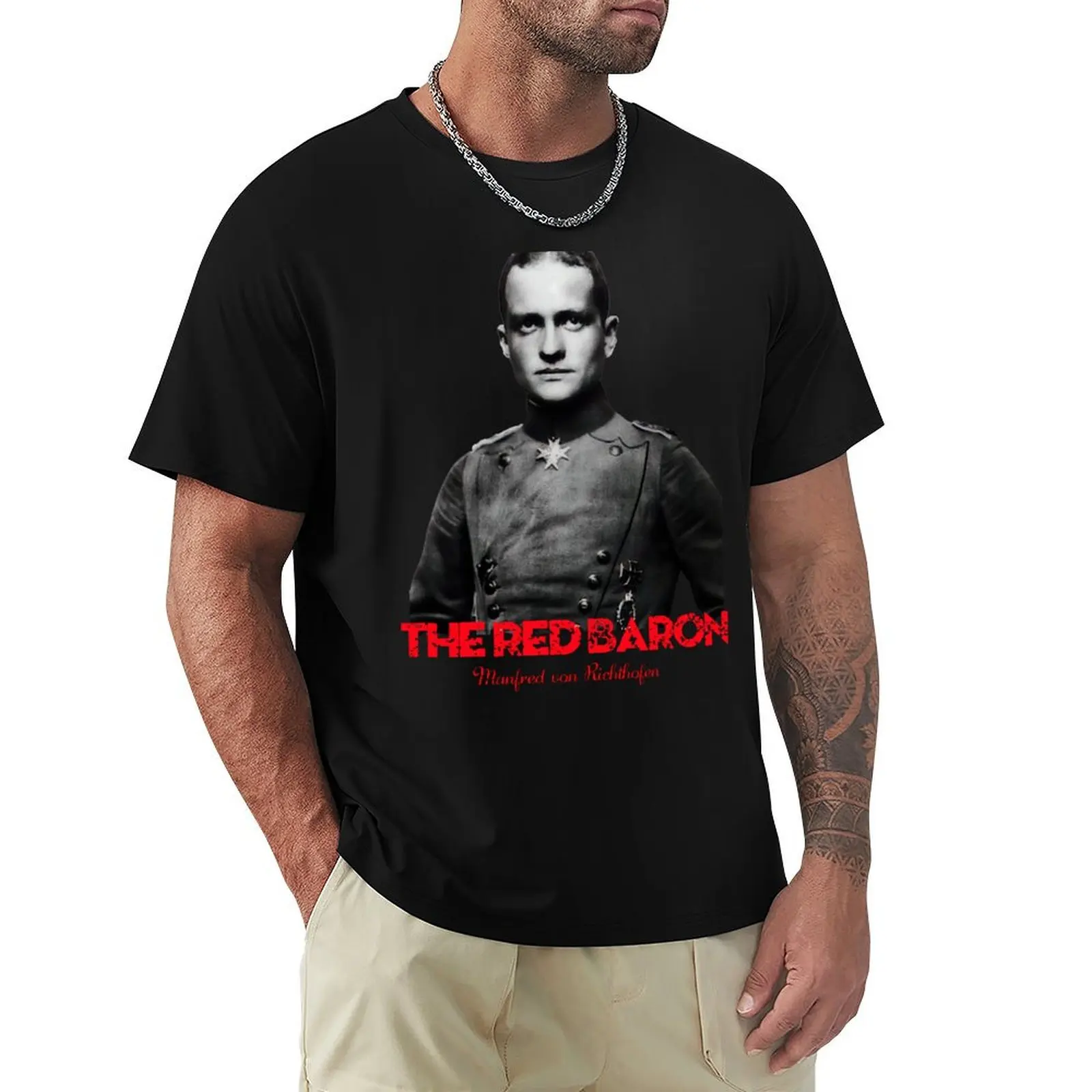 El Barón Rojo - Camiseta de Manfred von Richthofen, Camiseta para Protección Solar al Aire Libre