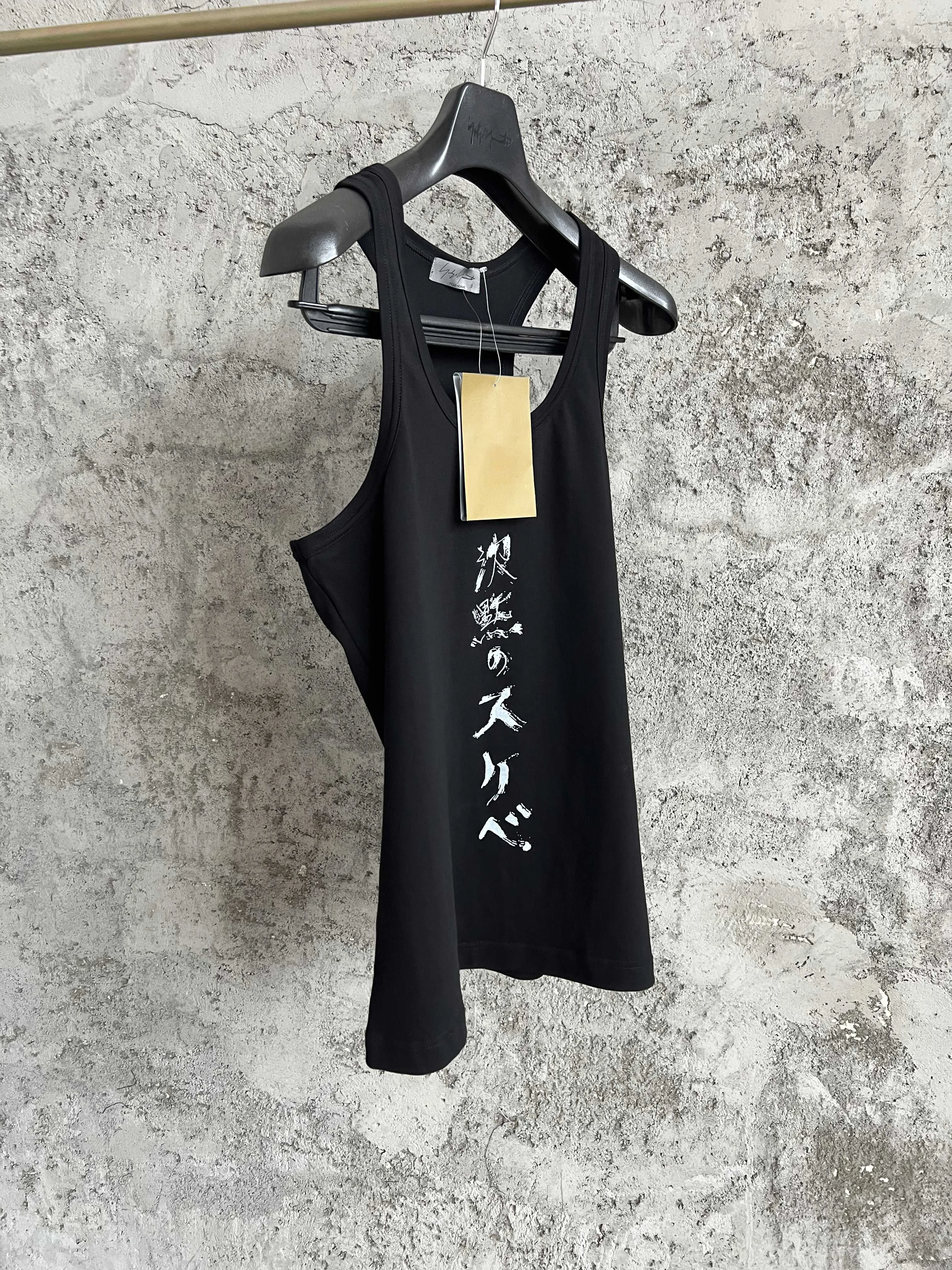 Original pure cotton printed tank vest, basketball big vest, Dad sweat