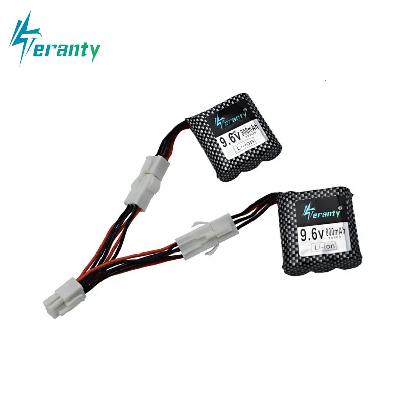 Upgrade 800mah to 1600mah 9.6v Battery for 9115 9116 S911 S912 RC Car Truck Spare Upgrade 9.6V Rechargeable battery for toys Car