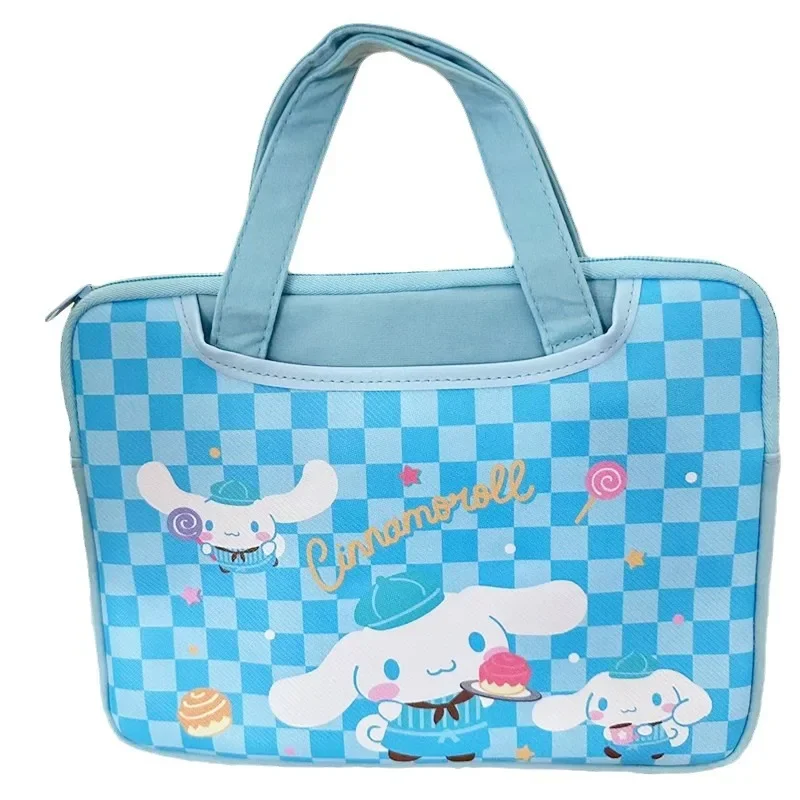 حقيبة تخزين أنيمي Kuromi Cinnamoroll ، Kawaii Sanrio ، Melody Ins ، كرتون ، لطيف ، محمول ، كمبيوتر محمول ، هدايا للأطفال