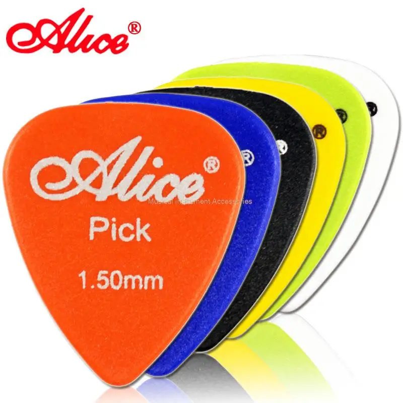 50 Sets/Piece Alice Glaze Dull Polish Guitar Parts Pick Folk Classical Musical Instrument Finger Piece Electric Shrapnel 0.51MM