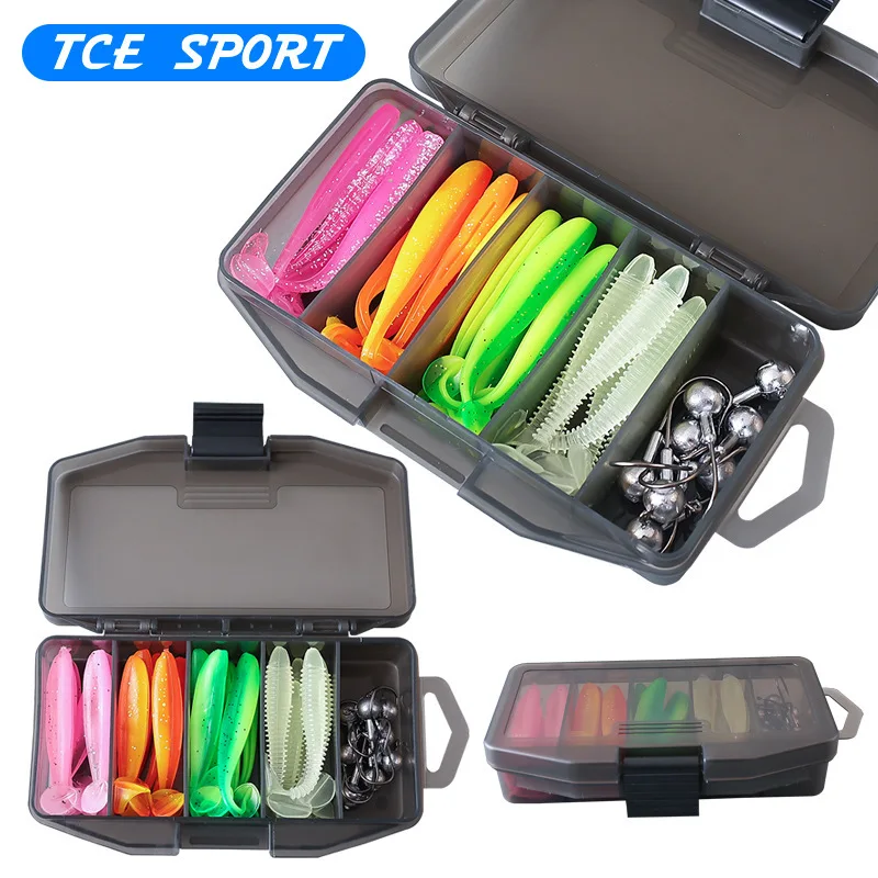 33SettSoft tail lure, artificial bait, imitation bait, screw-shaped fishing lure, lead head hook, high-efficiency fishing lure f
