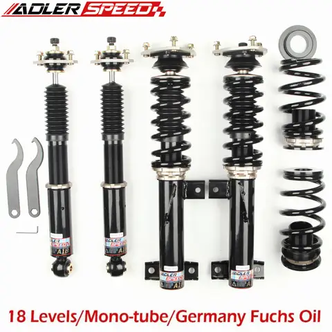 ADLERSPEED 18 레벨 모노 튜브 콜리오버 서스펜션 96-02 BMW Z3 (E36) M 쿠페를 포함한 모든 모델 ADLERSPEED 18 레벨 모노 튜브 콜리오버 서스펜션 96-02 BMW Z3 (E36) M 쿠페를 포함한 모든 모델
