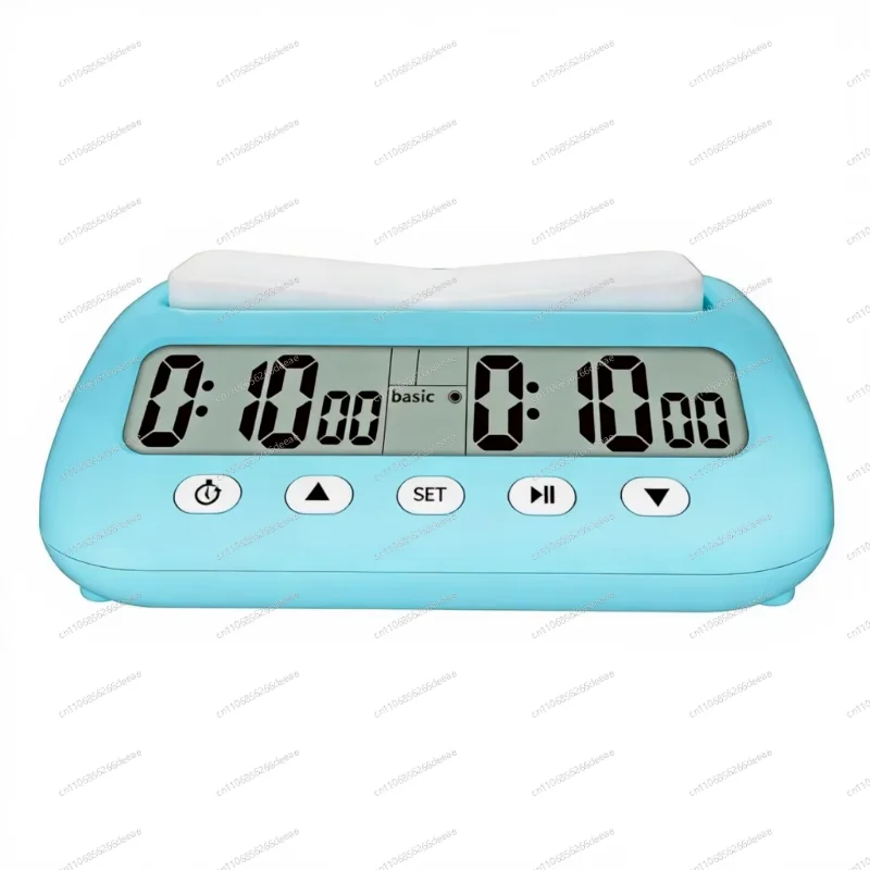 Ybj Digital Chess Timer Advanced Board Games and Chess Timers Black/Orange/Blue